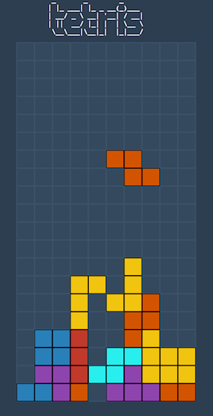 Tetris GUI first version