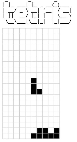 Tetris GUI first version